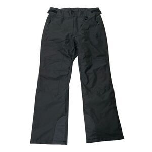 Rawik Snow Pants Adults Large Black Insulated Ankle Zip Ski Snowboarding Winter